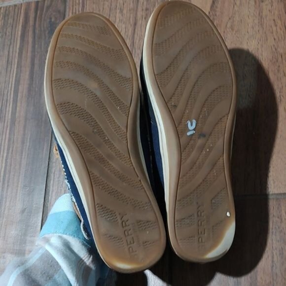 Sperry 8.5 navy boat shoe loafer - Picture 4 of 5